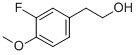 3-FLUORO-4-METHOXYPHENETHYL ALCOHOL结构式