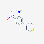 Structure of 2-NITRO-5-(THIOMORPHOLIN-4-YL)ANILINE