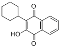 Structure of parvaquone