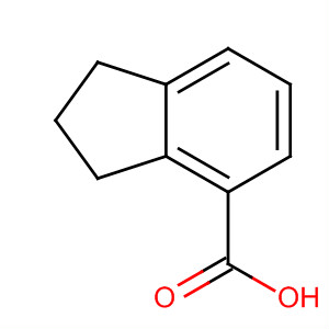 Structure of 2,3-dihydro-1H-indene-4-carboxylic acid