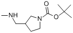 Structure of 1-BOC-3-(METHYLAMINOMETHYL)-PYRROLIDINE