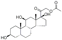 3?-Tetrahydrocortisol 21-Acetate结构式