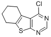 Structure of 4-CHLORO-5,6,7,8-TETRAHYDROBENZO[4,5]THIENO[2,3-D]PYRIMIDINE