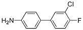 4-(3-Chloro-4-fluorophenyl)aniline结构式