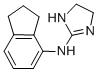 Structure of (4,5-DIHYDRO-1H-IMIDAZOL-2-YL)-4-INDANYLAMINE