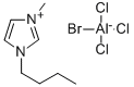 Structure of 1-BUTYL-3-METHYLIMIDAZOLIUM BROMOTRICHLOROALUMINATE