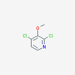 Structure of 2,4-dichloro-3-methoxypyridine