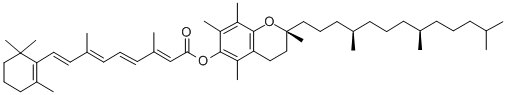 Chemical structure of Tocoretinate