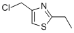 Structure of 4-(CHLOROMETHYL)-2-ETHYL-1,3-THIAZOLE