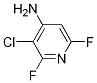 Structure of 3-chloro-2,6-difluoropyridin-4-aMine