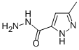Structure of 5-METHYL-1 H-PYRAZOLE-3-CARBOXYLIC ACID HYDRAZIDE