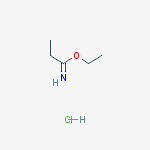 1-ethoxy-1-propaniminium Chloride结构式