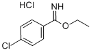 Structure of 4-CHLORO-BENZIMIDIC ACID ETHYL ESTER