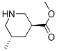 Structure of 3-Piperidinecarboxylicacid, 5-methyl-, methyl ester, (3S,5S)-