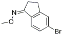 Structure of 1H-Inden-1-one, 5-bromo-2,3-dihydro-, O-methyloxime