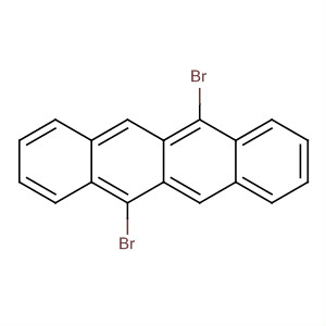 Naphthacene, 5,11-dibromo-结构式