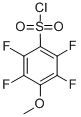 2,3,5,6-TETRAFLUORO-4-METHOXYBENZENESULFONYL CHLORIDE结构式