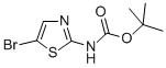 Structure of N-BOC-2-AMINO-5-BROMOTHIAZOLE