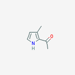 Structure of 1-(3-methyl-1h-pyrrol-2-yl)ethanone