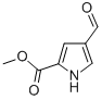 Structure of 1H-Pyrrole-2-carboxylicacid, 4-formyl-, methyl ester