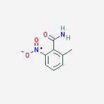 Benzamide, 2-methyl-6-nitro-结构式