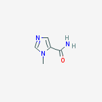 Structure of 1-METHYL-1H-IMIDAZOLE-5-CARBOXAMIDE