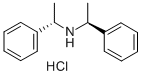 Structure of (-)-BIS[(S)-1-PHENYLETHYL]AMINE HYDROCHLORIDE
