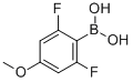 Structure of 2 6-DIFLUORO-4-METHOXYPHENYLBORONIC ACID