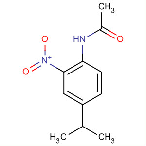 Structure of Acetamide, N-[4-(1-methylethyl)-2-nitrophenyl]-
