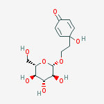 Structure of 4-[2-(β-D-Glucopyranosyloxy)ethyl]-4-hydroxy-2,5-cyclohexadien-1-one