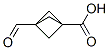 BICYCLO[1.1.1]PENTANE-1-CARBOXYLIC ACID 3-FORMYL-结构式