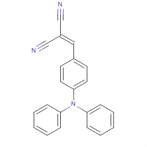 Structure of Propanedinitrile, [[4-(diphenylamino)phenyl]methylene]-
