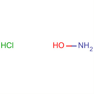 Structure of HYDROXYLAMINE HCL (15N)