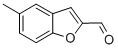 Structure of 2-Benzofurancarboxaldehyde,  5-methyl-