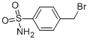 Structure of benzenesulfonamide, 4-(bromomethyl)-