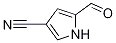 5-FORMYL-1H-PYRROLE-3-CARBONITRILE结构式