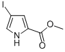Structure of 4-IODOPYRROLE-2-CARBOXYLIC ACID METHYL ESTER