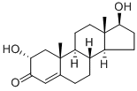 Chemical structure of 2-ALPHA-HYDROXYTESTOSTERONE