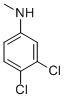3,4-二氯-N-甲基苯胺结构式