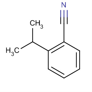 Structure of Benzonitrile, 2-(1-methylethyl)-