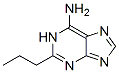 Structure of 9H-Purin-6-amine,2-propyl-
