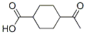 Cyclohexanecarboxylicacid, 4-acetyl-结构式