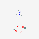 DIHYDROXY-OXIDO-OXO-PHOSPHORANE; TETRAMETHYLAZANIUM结构式