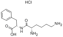 Structure of L-LYSYL-L-PHENYLALANINE HYDROCHLORIDE