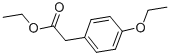 Structure of ETHYL 4-ETHOXYPHENYLACETATE