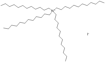Structure of TETRA-N-DODECYLAMMONIUM IODIDE