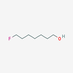 Structure of 1-heptanol, 7-fluoro-