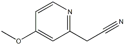 Structure of 4-METHOXY-2-PYRIDINEACETONITRILE