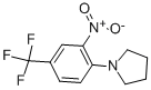 Structure of N-[2-NITRO-4-(TRIFLUOROMETHYL)PHENYL]PYRROLIDINE
