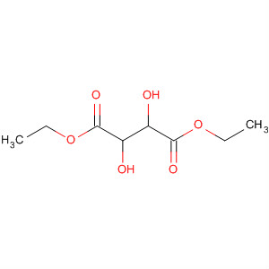 Butanedioic acid, 2,3-dihydroxy-, diethyl ester结构式